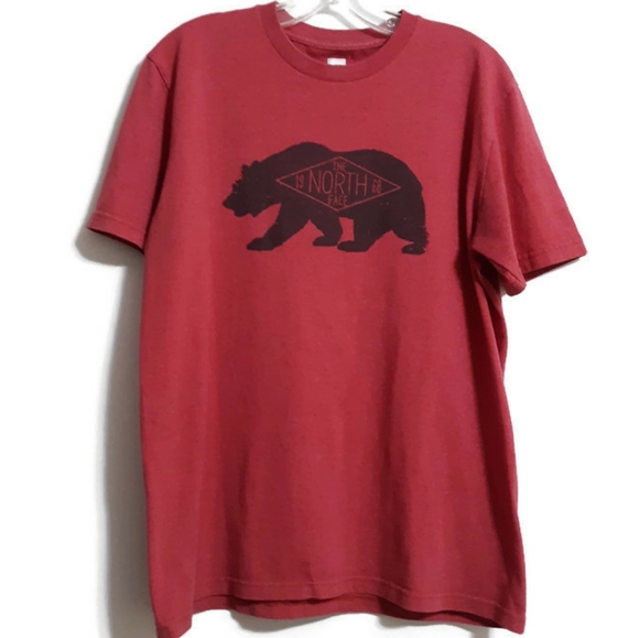 The North Face Other - North Face 50/50 tee men's sz M red bear logo
